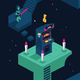 Illustration for article titled iReady Player One/i Gets The Colorful, Pop Reference-Filled Fan Poster It Deserves